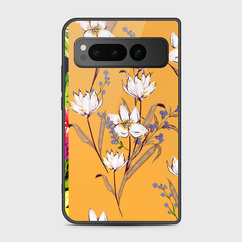 Google Pixel Fold - Floral Series - HQ Premium Shine Durable Shatterproof Case