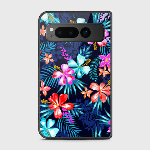 Google Pixel Fold - Floral Series - HQ Premium Shine Durable Shatterproof Case