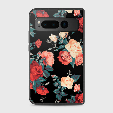 Google Pixel Fold - Floral Series 2 - HQ Premium Shine Durable Shatterproof Case