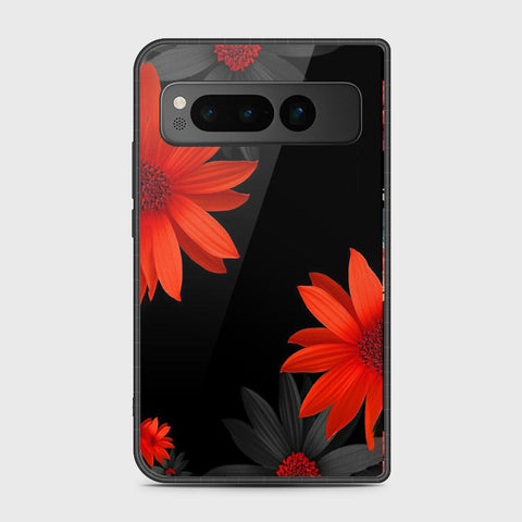 Google Pixel Fold - Floral Series 2 - HQ Premium Shine Durable Shatterproof Case