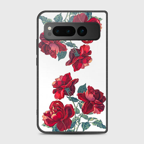 Google Pixel Fold - Floral Series 2 - HQ Premium Shine Durable Shatterproof Case