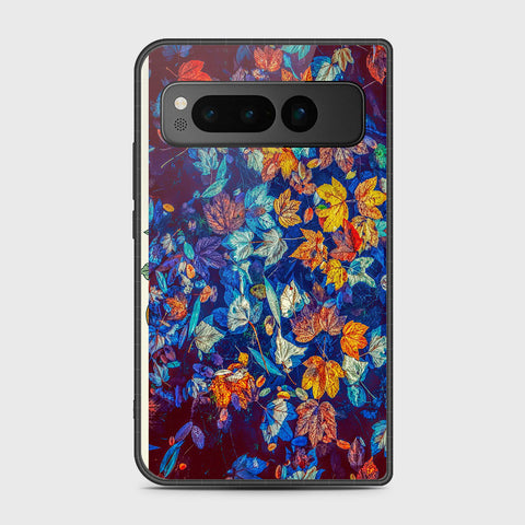 Google Pixel Fold - Floral Series 2 - HQ Premium Shine Durable Shatterproof Case