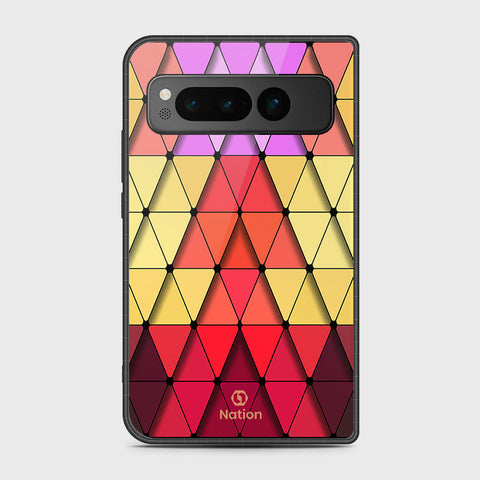 Google Pixel Fold - Onation Pyramid Series - HQ Premium Shine Durable Shatterproof Case