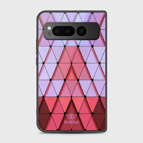 Google Pixel Fold - Onation Pyramid Series - HQ Premium Shine Durable Shatterproof Case