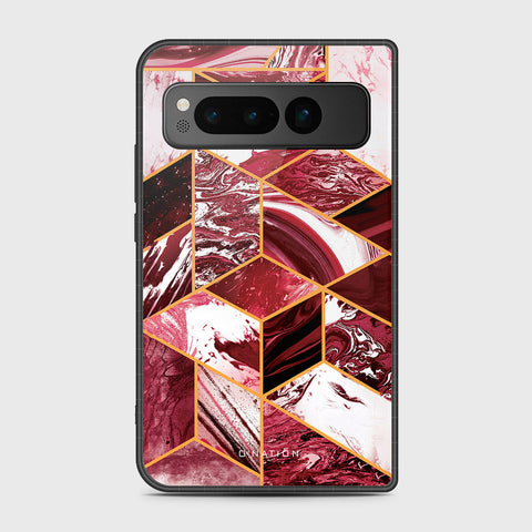 Google Pixel Fold - O'Nation Shades of Marble Series - HQ Premium Shine Durable Shatterproof Case