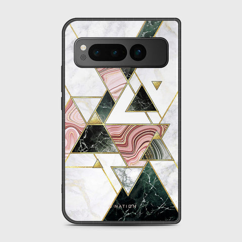 Google Pixel Fold - O'Nation Shades of Marble Series - HQ Premium Shine Durable Shatterproof Case