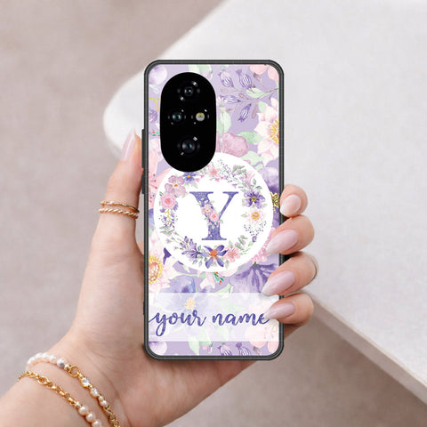 Honor 200 Cover - Personalized Alphabet Series - HQ Premium Shine Durable Shatterproof Case