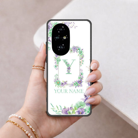 Honor 200 Cover - Personalized Alphabet Series - HQ Premium Shine Durable Shatterproof Case