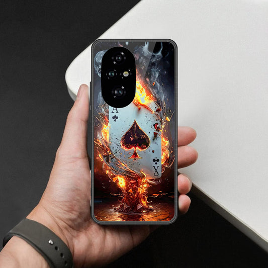 Honor 200 Cover - Ace of Fire Rising Star Design - HQ Premium Shine Durable Shatterproof Case