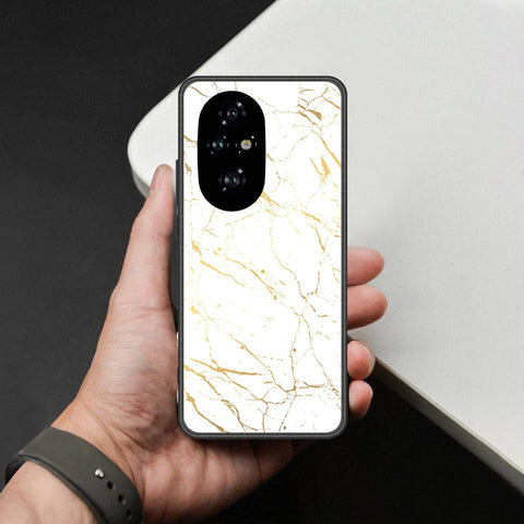 Honor 200 Pro Cover - White Marble Series 2 - HQ Premium Shine Durable Shatterproof Case