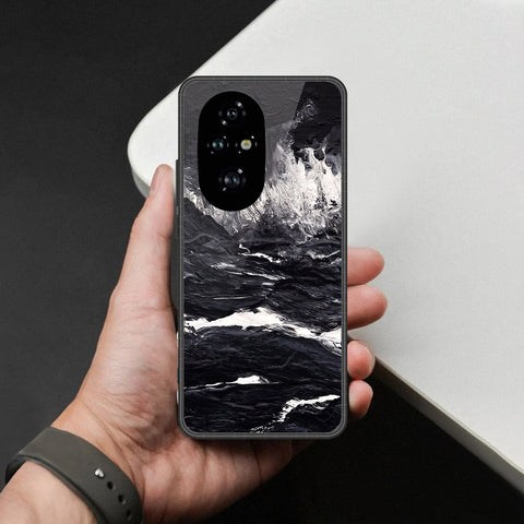 Honor 200 Pro Cover - Black Marble Series - HQ Premium Shine Durable Shatterproof Case