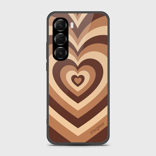 Infinix Hot 60i 4G - O'Nation Heartbeat Series - HQ Ultra Shine Premium Infinity Glass Soft Silicon Borders Case