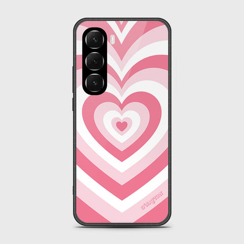 Infinix Hot 60i 4G - O'Nation Heartbeat Series - HQ Ultra Shine Premium Infinity Glass Soft Silicon Borders Case