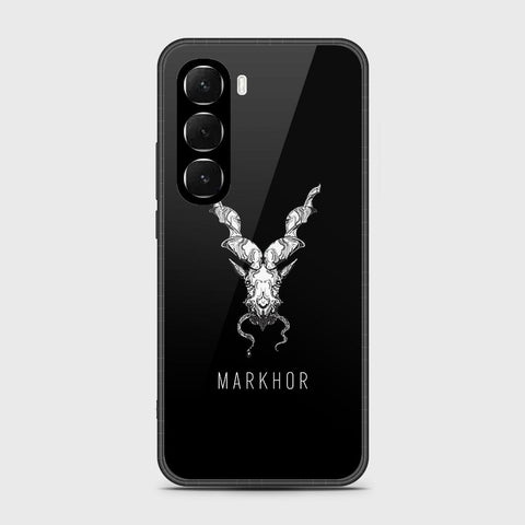Infinix Hot 60 - Markhor Series - HQ Ultra Shine Premium Infinity Glass Soft Silicon Borders Case