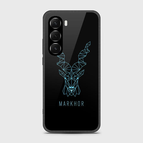 Infinix Hot 60i 4G - Markhor Series - HQ Ultra Shine Premium Infinity Glass Soft Silicon Borders Case