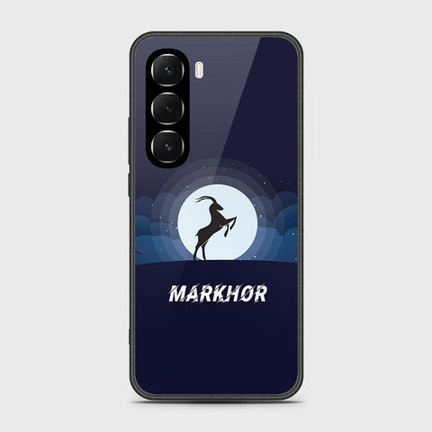 Infinix Hot 60i 4G - Markhor Series - HQ Ultra Shine Premium Infinity Glass Soft Silicon Borders Case