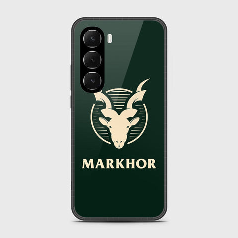 Infinix Hot 60 - Markhor Series - HQ Ultra Shine Premium Infinity Glass Soft Silicon Borders Case