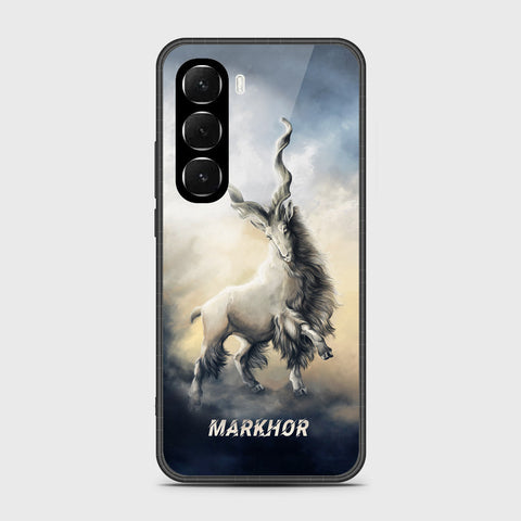 Infinix Hot 60i 4G - Markhor Series - HQ Ultra Shine Premium Infinity Glass Soft Silicon Borders Case