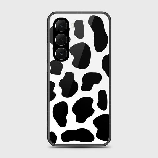 Infinix Hot 60i 4G - Vanilla Dream Series - HQ Ultra Shine Premium Infinity Glass Soft Silicon Borders Case
