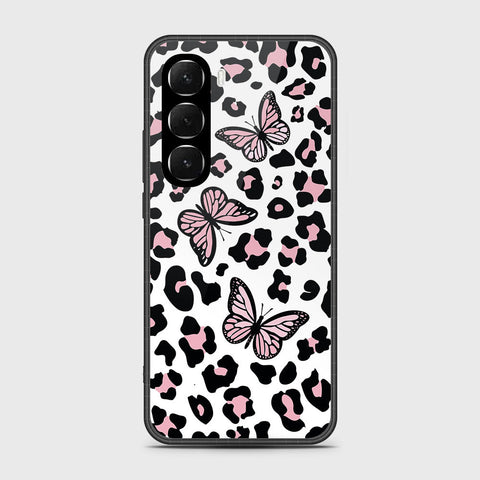 Infinix Hot 60 - Vanilla Dream Series - HQ Ultra Shine Premium Infinity Glass Soft Silicon Borders Case