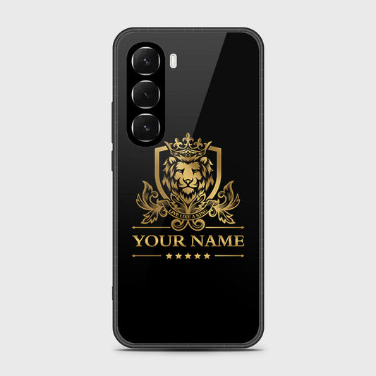 Infinix Hot 60i 4G - Gold Series - HQ Ultra Shine Premium Infinity Glass Soft Silicon Borders Case
