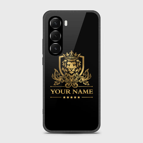 Infinix Hot 60i 4G - Gold Series - HQ Ultra Shine Premium Infinity Glass Soft Silicon Borders Case