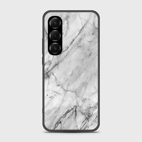 Infinix Hot 60 Pro Plus - White Marble Series - HQ Premium Shine Durable Shatterproof Case