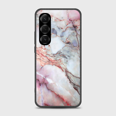 Infinix Hot 60i 4G - Colorful Marble Series - HQ Ultra Shine Premium Infinity Glass Soft Silicon Borders Case