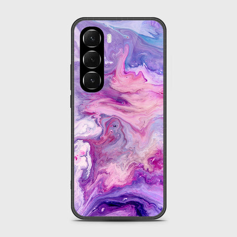 Infinix Hot 60 Pro Plus - Colorful Marble Series - HQ Premium Shine Durable Shatterproof Case