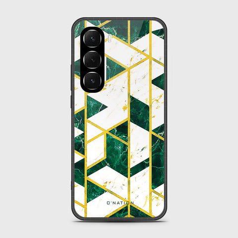 Infinix Hot 60i 4G - O'Nation Shades of Marble Series - HQ Ultra Shine Premium Infinity Glass Soft Silicon Borders Case