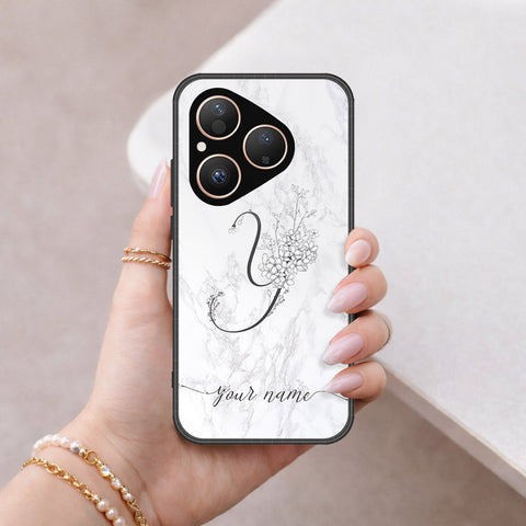 Huawei Pura 80 Cover - Personalized Alphabet Series - HQ Premium Shine Durable Shatterproof Case