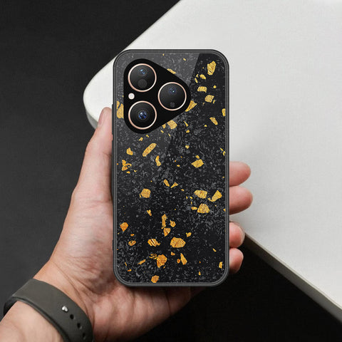 Huawei Pura 80 Cover - Black Marble Series - HQ Premium Shine Durable Shatterproof Case