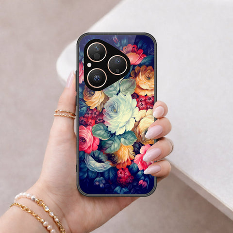 Huawei Pura 80 Cover - Floral Series 2 - HQ Premium Shine Durable Shatterproof Case
