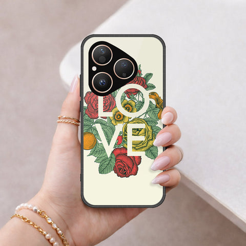 Huawei Pura 80 Cover - Floral Series 2 - HQ Premium Shine Durable Shatterproof Case