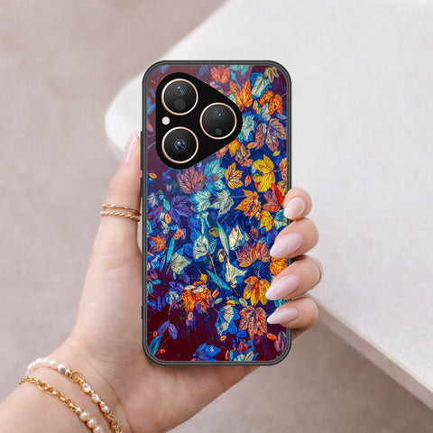 Huawei Pura 80 Cover - Floral Series 2 - HQ Premium Shine Durable Shatterproof Case