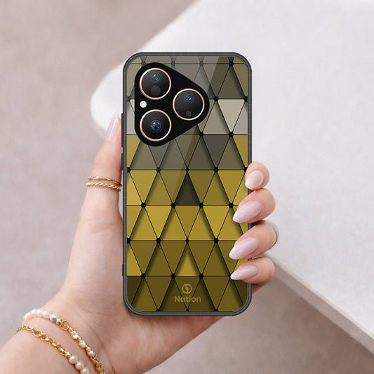 Huawei Pura 80 Cover - Onation Pyramid Series - HQ Premium Shine Durable Shatterproof Case