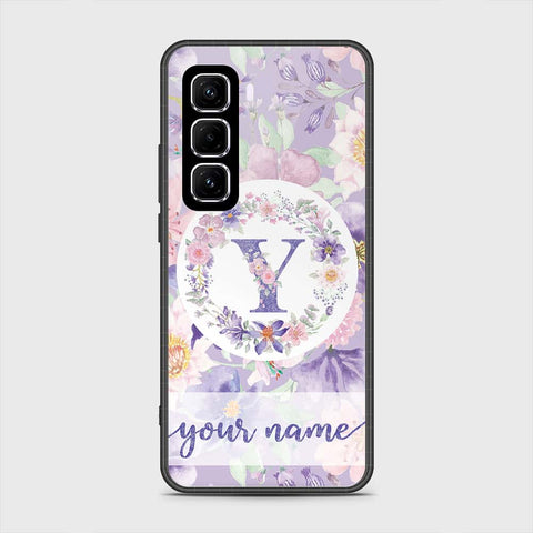 Infinix Hot 50 Pro Cover- Personalized Alphabet Series - HQ Premium Shine Durable Shatterproof Case