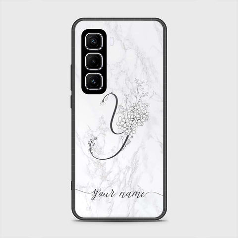 Infinix Hot 50 Pro Cover- Personalized Alphabet Series - HQ Premium Shine Durable Shatterproof Case