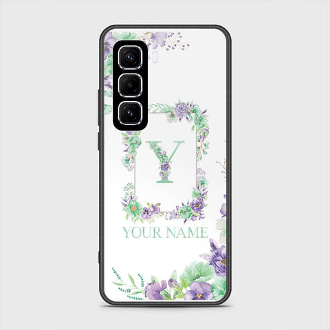 Infinix Hot 50 Pro Cover- Personalized Alphabet Series - HQ Premium Shine Durable Shatterproof Case