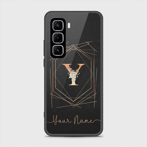 Infinix Hot 50 Pro Cover- Personalized Alphabet Series - HQ Premium Shine Durable Shatterproof Case