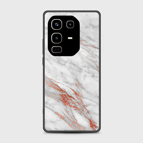 Infinix Note 50 Pro 4G - White Marble Series - HQ Premium Shine Durable Shatterproof Case