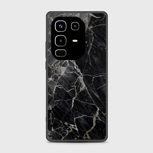 Infinix Note 50 Pro 4G - Black Marble Series - HQ Premium Shine Durable Shatterproof Case (Fast Delivery)(M)
