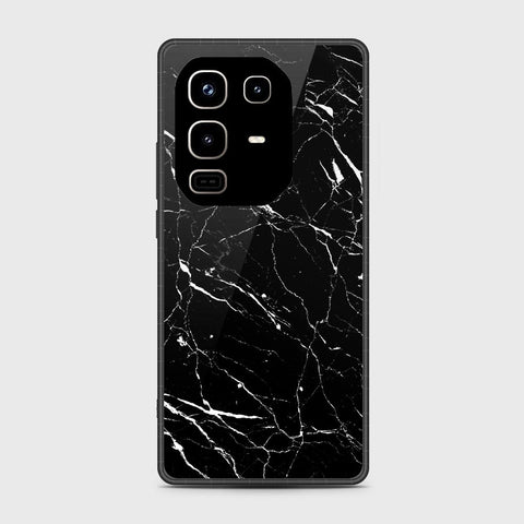 Infinix Note 50 Pro 4G - Black Marble Series - HQ Premium Shine Durable Shatterproof Case
