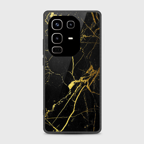 Infinix Note 50 Pro 4G - Black Marble Series - HQ Premium Shine Durable Shatterproof Case