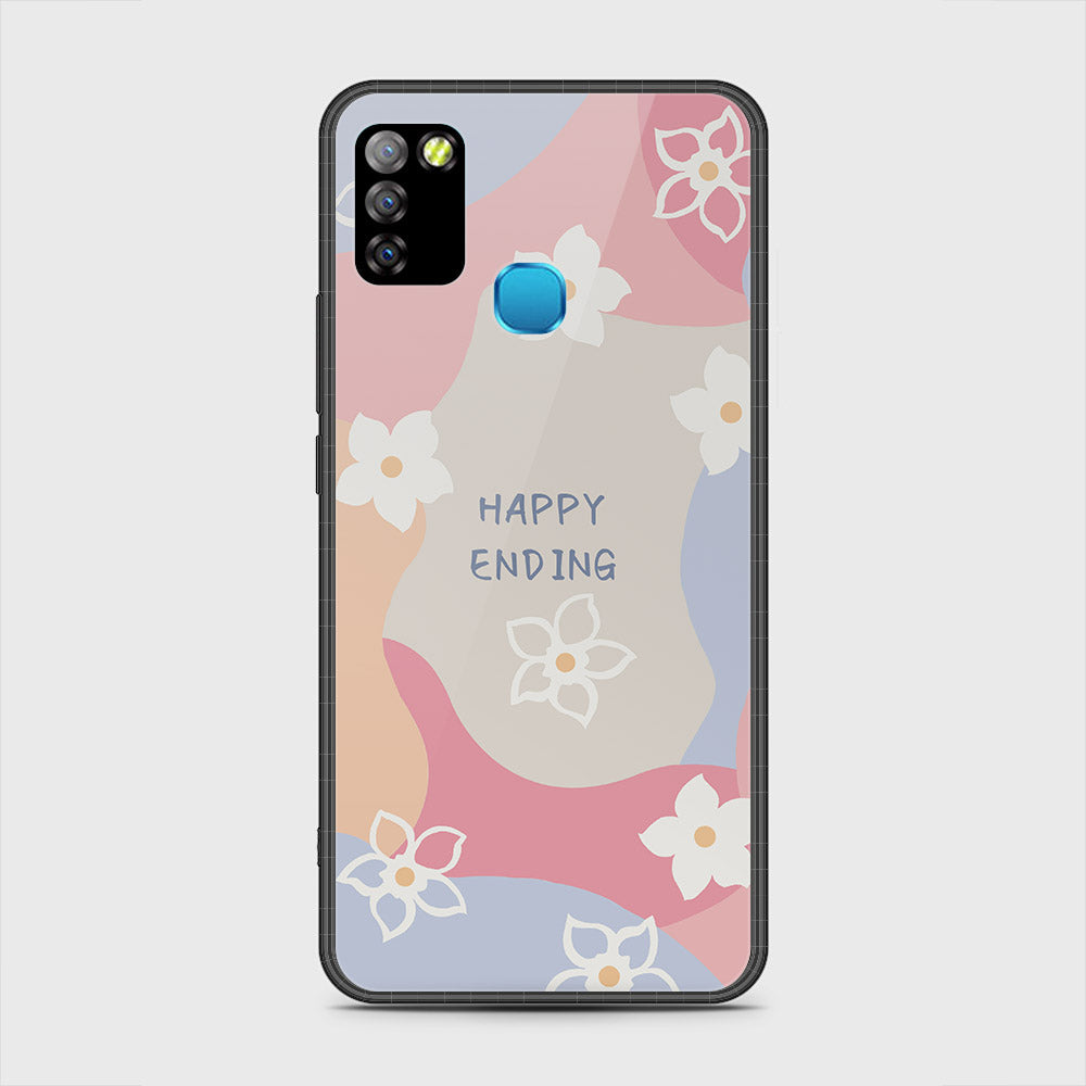 Infinix Hot 10 Lite Cover - Happy Series - HQ Premium Shine Durable Shatterproof Case