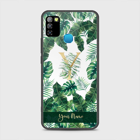 Infinix Hot 10 Lite Cover - Personalized Alphabet Series - HQ Premium Shine Durable Shatterproof Case