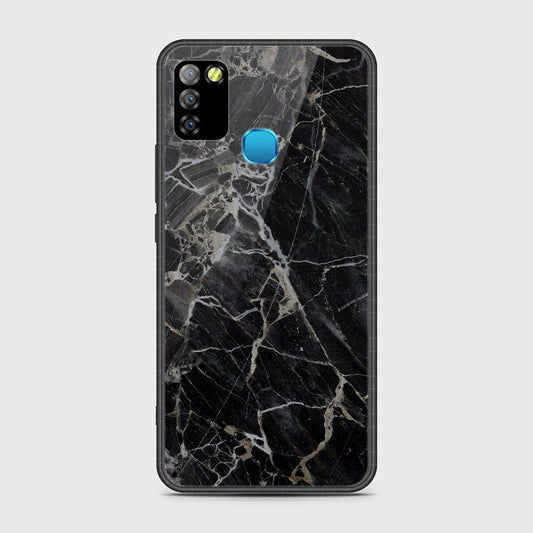 Infinix Smart 5 Cover - Black Marble Series - HQ Premium Shine Durable Shatterproof Case