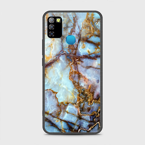 Infinix Hot 10 Lite Cover - Colorful Marble Series - HQ Premium Shine Durable Shatterproof Case