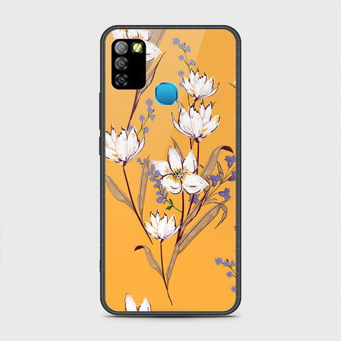 Infinix Hot 10 Lite Cover - Floral Series - HQ Premium Shine Durable Shatterproof Case