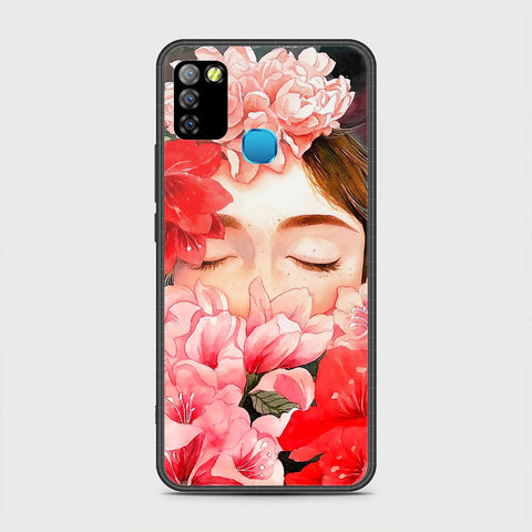 Infinix Hot 10 Lite Cover - Floral Series - HQ Premium Shine Durable Shatterproof Case